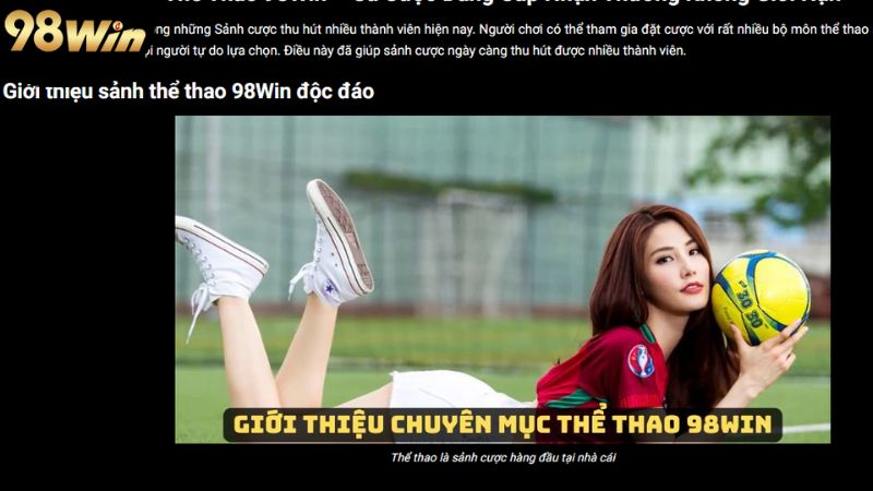 Thể Thao 98win - Nơi Đam Mê Hòa Quyện Cùng Cơ Hội Kiếm Tiền 1 cac-bo-mon-duoc-cung-cap-tai-the-thao-98win