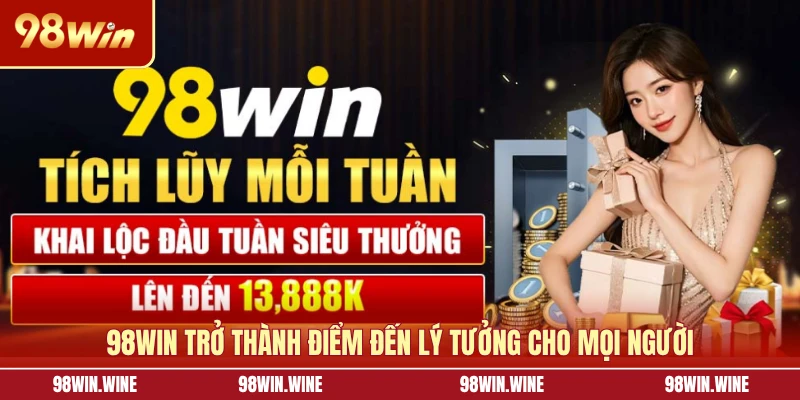 98WIN trở thành điểm đến lý tưởng cho mọi người